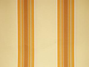 Lona de Repuesto Rayas Amarillas en Poliéster con Faldón para Toldo de 4m x 3m